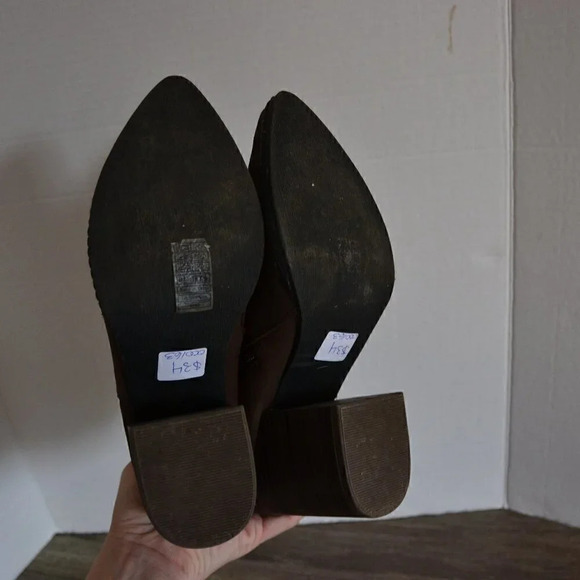 BLOWFISH Brown Heeled Boots - Picture 3 of 8